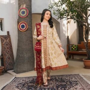 Shanaya - Kids Embroidered Cotton Suit