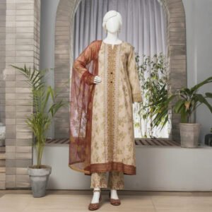 Meher - Premium Cotton Embroidery Suit