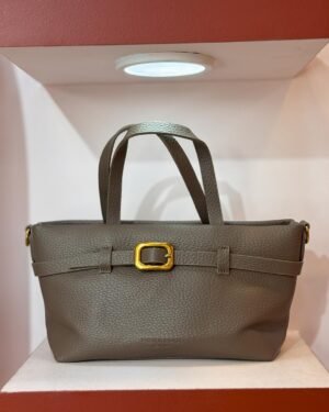 Women's Vampire Grey PU Leather Handbag