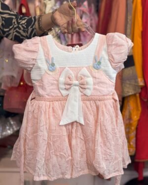 Light Rose - Premium Princess Short Frock