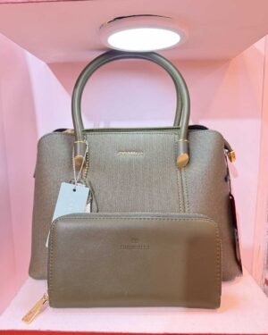 PU Leather Black Olive Chrisbella Bag