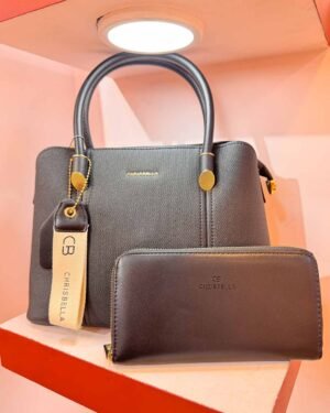 PU Leather Black Chrisbella Bag