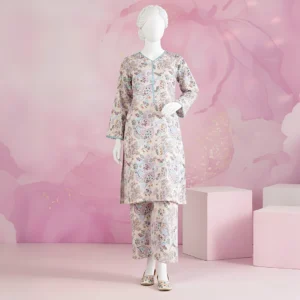 Muktopushpa - Floral Print Kurti Set